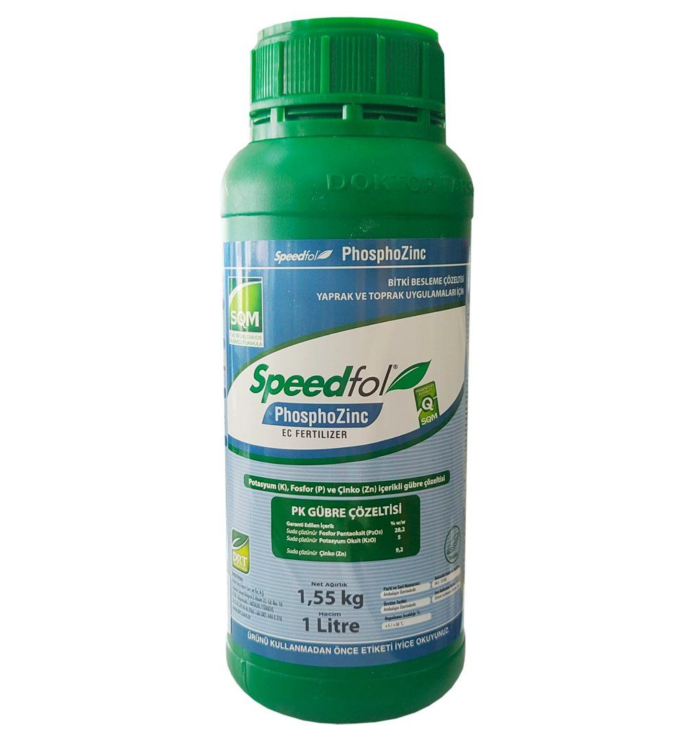 Doktor Tarsa Speedfol PhosphoZinc 1lt PK Gübre Çözeltisi Potasyum Çinko Fosfor