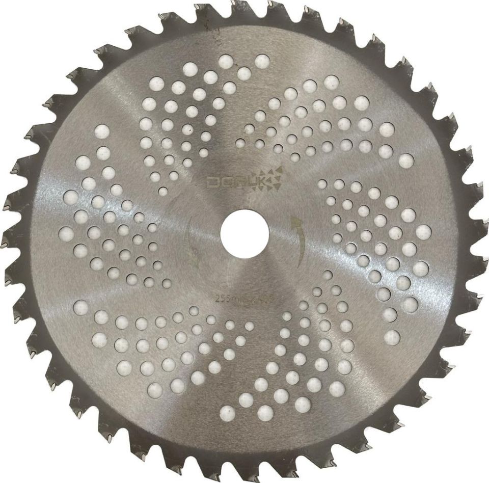 Doruk Motorlu Tırpan Gri Daire Elmas Bıçak Testere 255mm