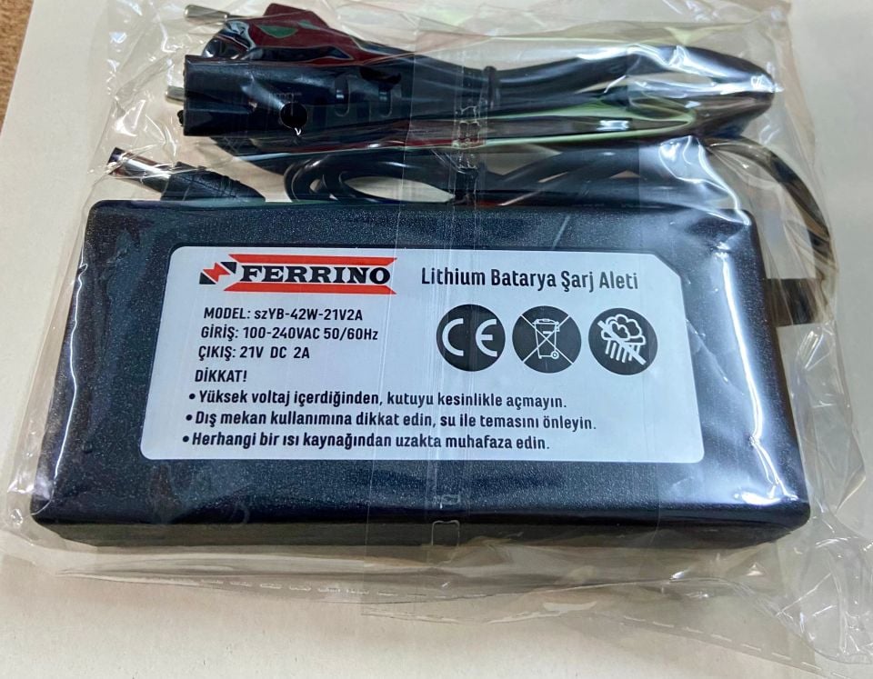 Ferrino KHB-12 KHB-14 Akülü Budama Testeresi Şarj Adaptörü