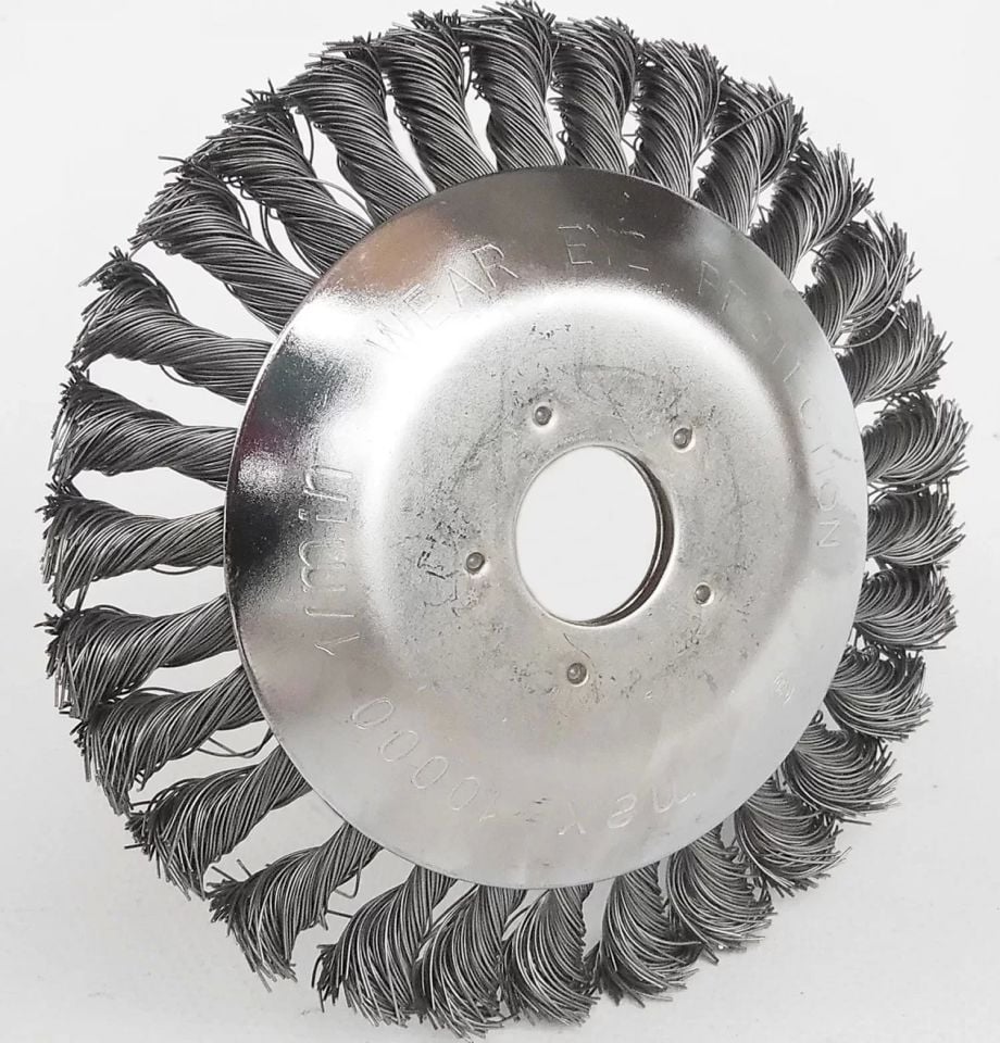 Motorlu Tırpan Canavar Telli Fırça Aparatı 20cm Üniversal Tüm Modellere Uyumlu