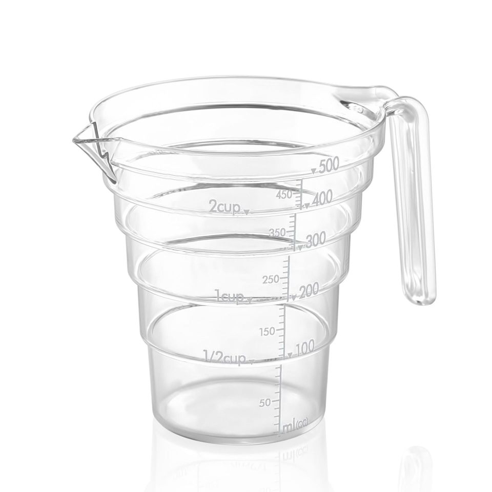 2 Adet Ölçülü 500 Ml Limon Portakal Sıkacağı