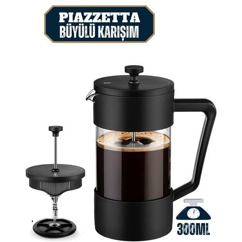 French Press 300 Ml - 1 Adet