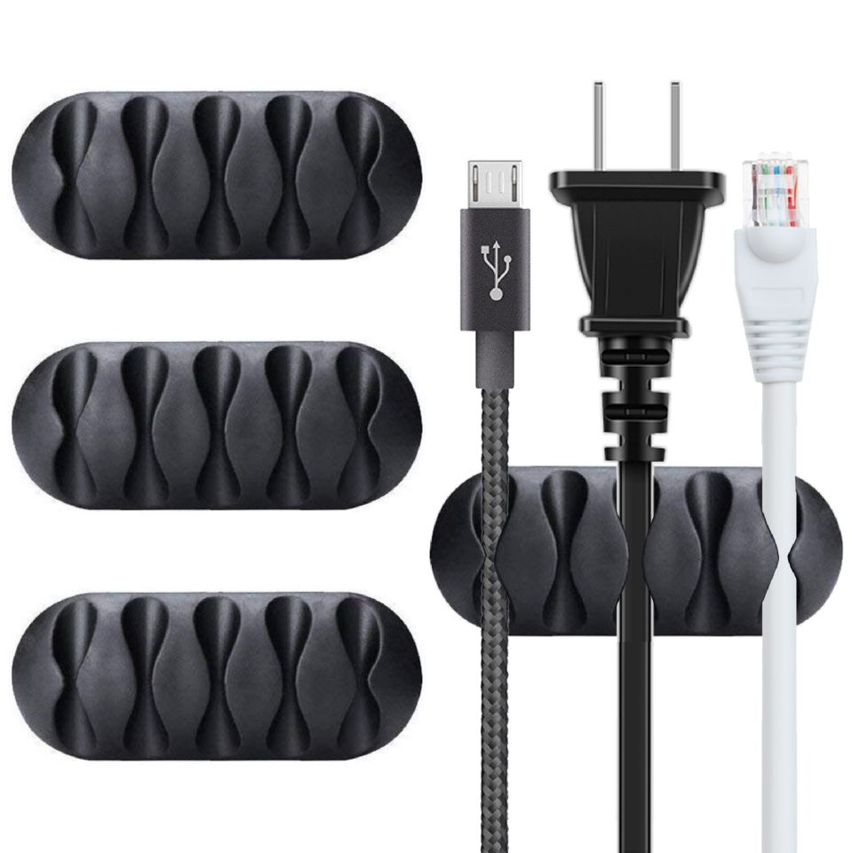Masa Kenarı Kablo Fiş Tutucu 6 ADET Delapia Design