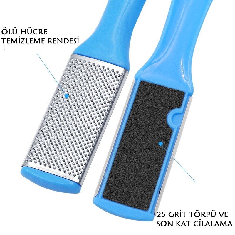 Topuk Rendesi ve Törpü 2 li Set