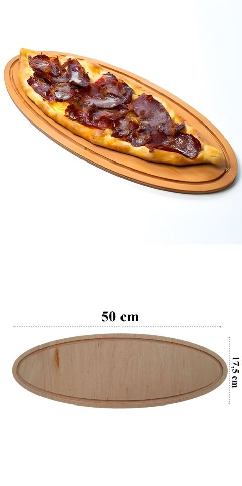 Pide Sunum ve Kesim Tahtası 50 cm