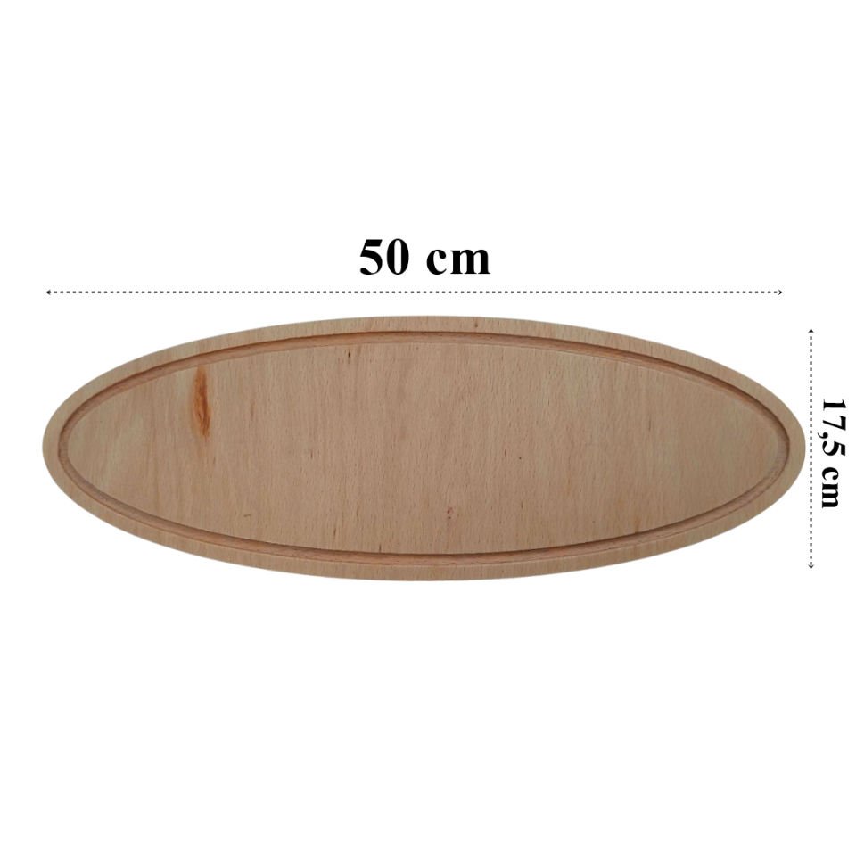 Pide Sunum ve Kesim Tahtası 50 cm