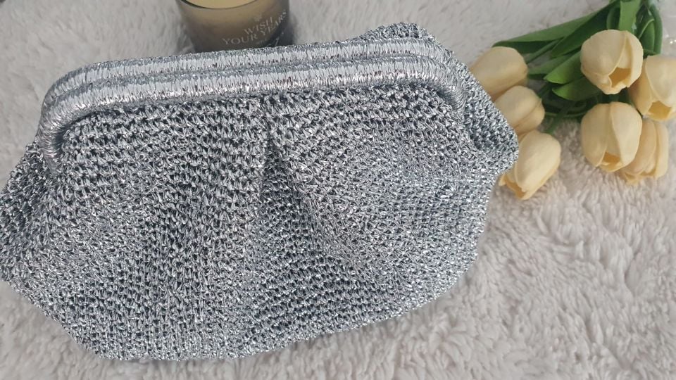 Burslu Çanta Metalik